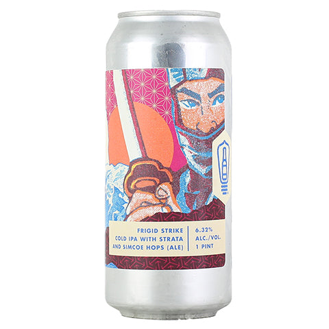 Bottle Logic Frigid Strike Cold IPA by Bottle Logic Brewing, beer label