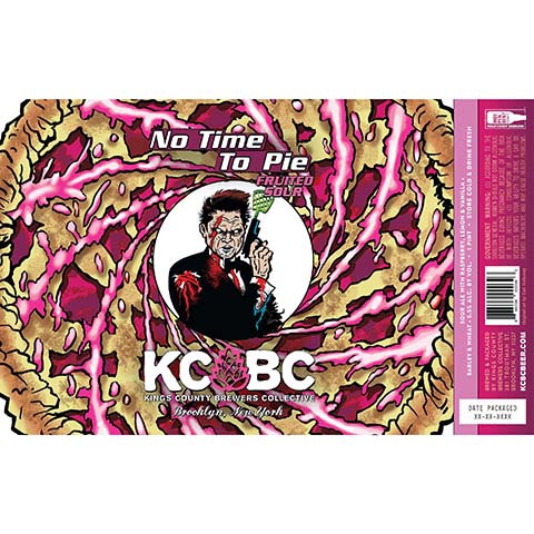 Kings County Brewers Collective No Time To Pie Fruited Sour by Kings County Brewers Collective, beer label