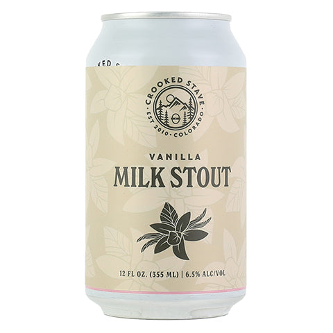 Crooked Stave Vanilla Milk Stout by Crooked Stave Artisan Beer Project, beer label