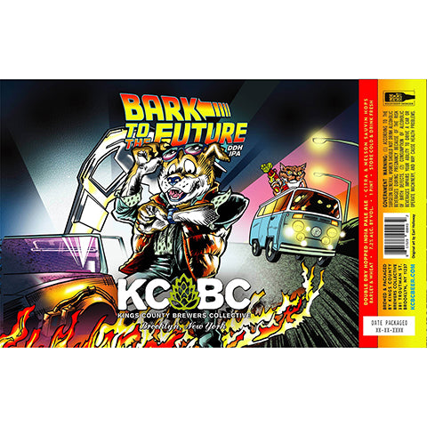 Kings County Brewers Collective Bark To The Future IPA by Kings County Brewers Collective, beer label