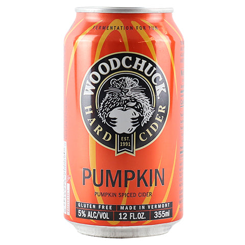 Woodchuck Pumpkin Spiced Cider by Woodchuck Cider, beer label