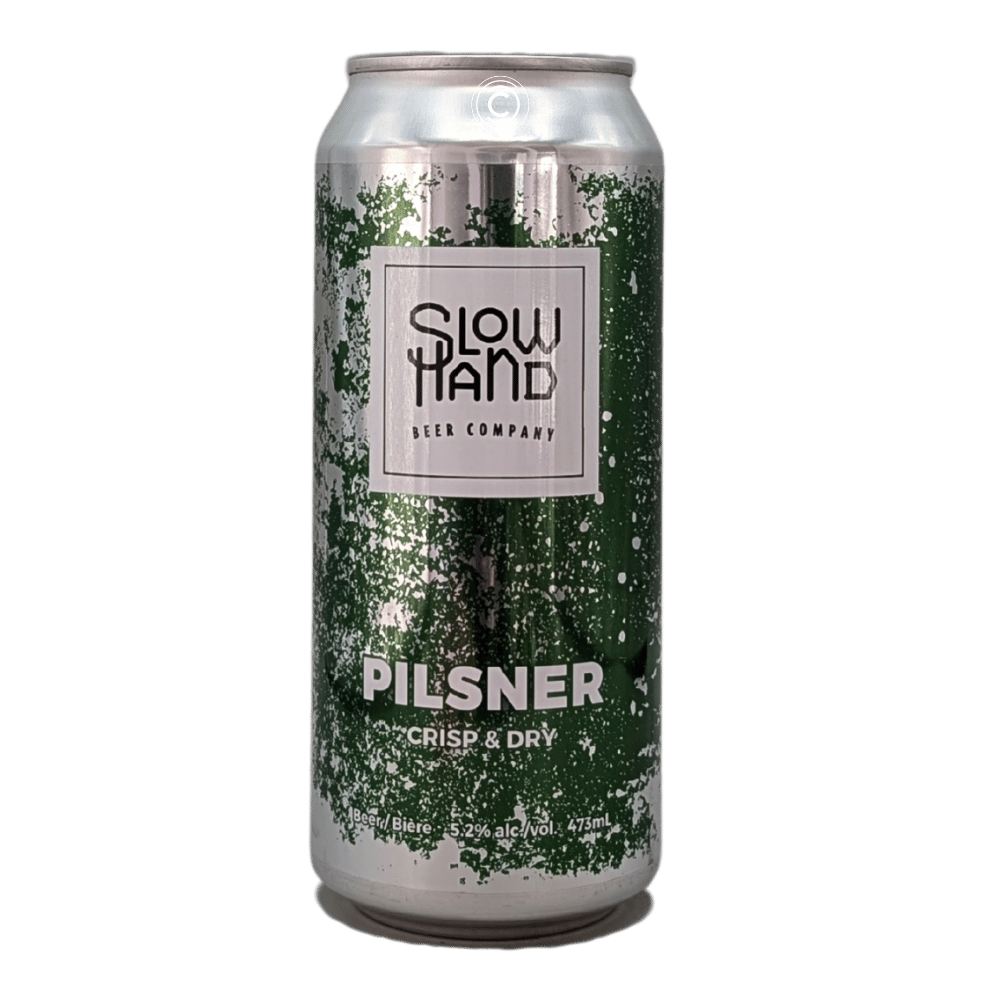 Pilsner by Slow Hand Beer Company, beer label