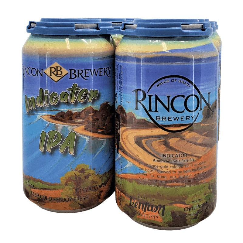 Rincon 'Indicator' IPA by Rincon Brewery, beer label