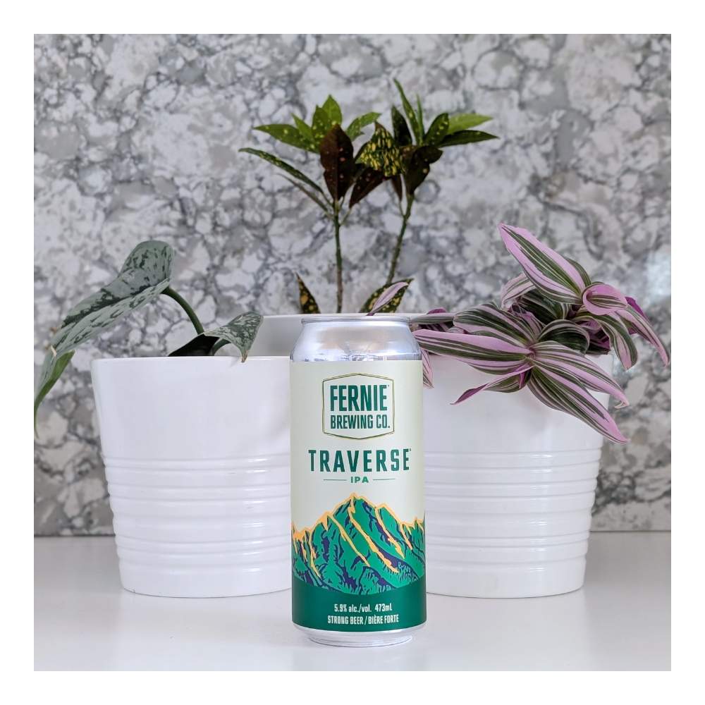 Traverse IPA by Fernie Brewing Co, beer label