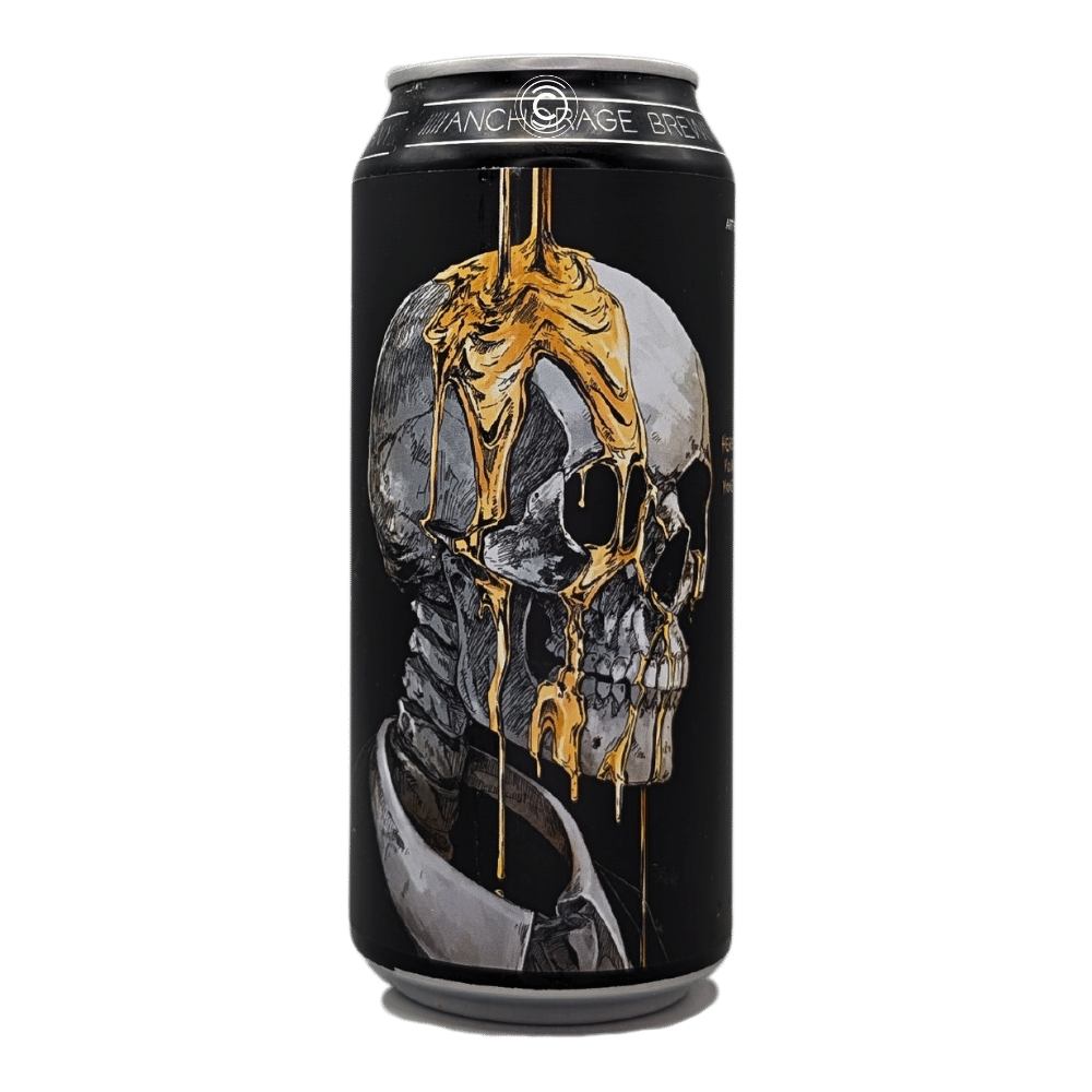 Greed New England Triple IPA by Anchorage Brewing, beer label