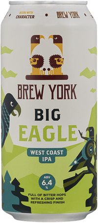 Big Eagle by Brew York, beer label