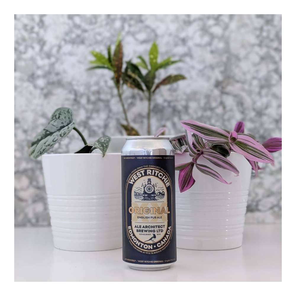 Brewing Company West Ritchie Original English Pub Ale by Ale Architect, beer label