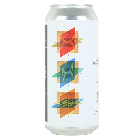 Moksa Layers Throughout Hazy DIPA by Moksa Brewing Co, beer label
