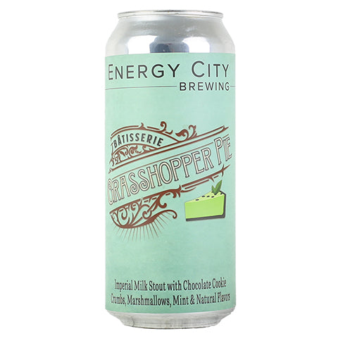 Energy City Batisserie Grasshopper Pie Stout by Energy City Brewing, beer label