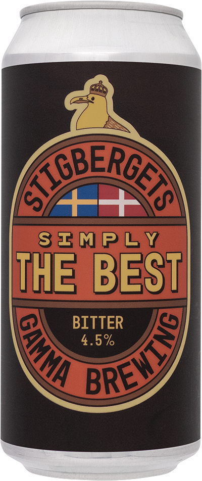 Simply the Best by Stigbergets Bryggeri, beer label