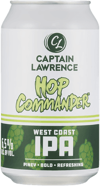 Hop Commander by Captain Lawrence Brewing Company, beer label