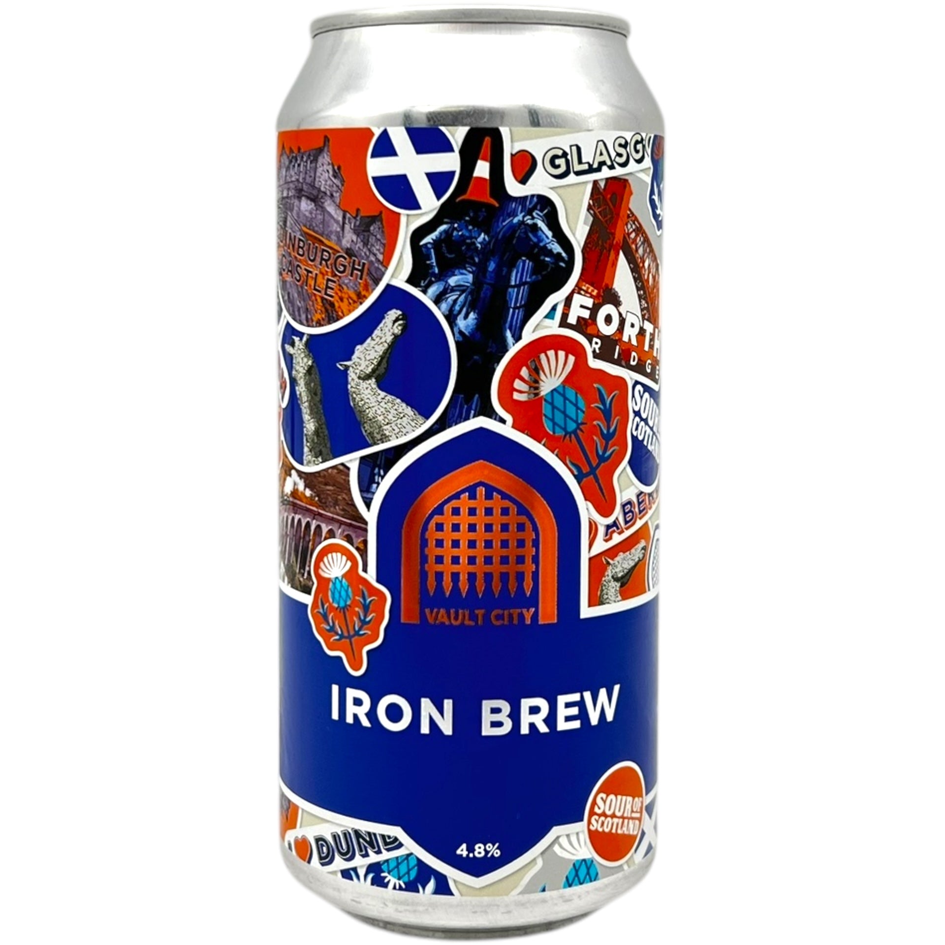 Vault City Iron Brew Limited Edition Label by Vault City Brewing Ltd., beer label