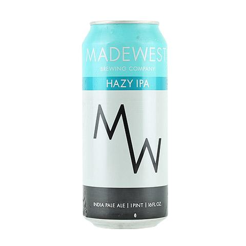 Madewest Hazy IPA by Madewest Brewing Company, beer label