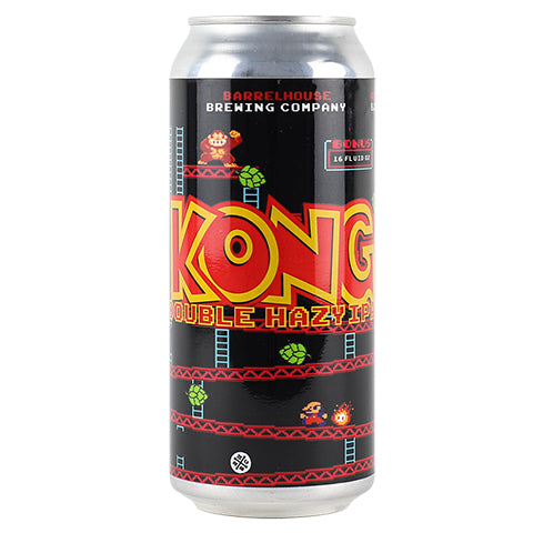 Barrelhouse Kong Double Hazy IPA by Barrelhouse Brewing, beer label