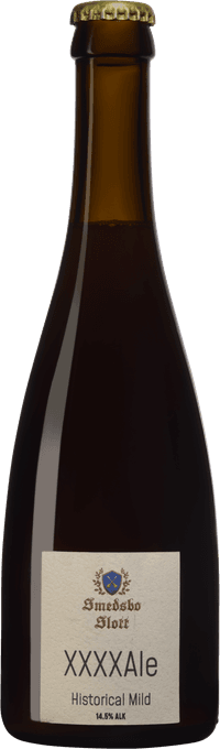 XXXXAle Historical Mild by Smedsbo Slott, beer label