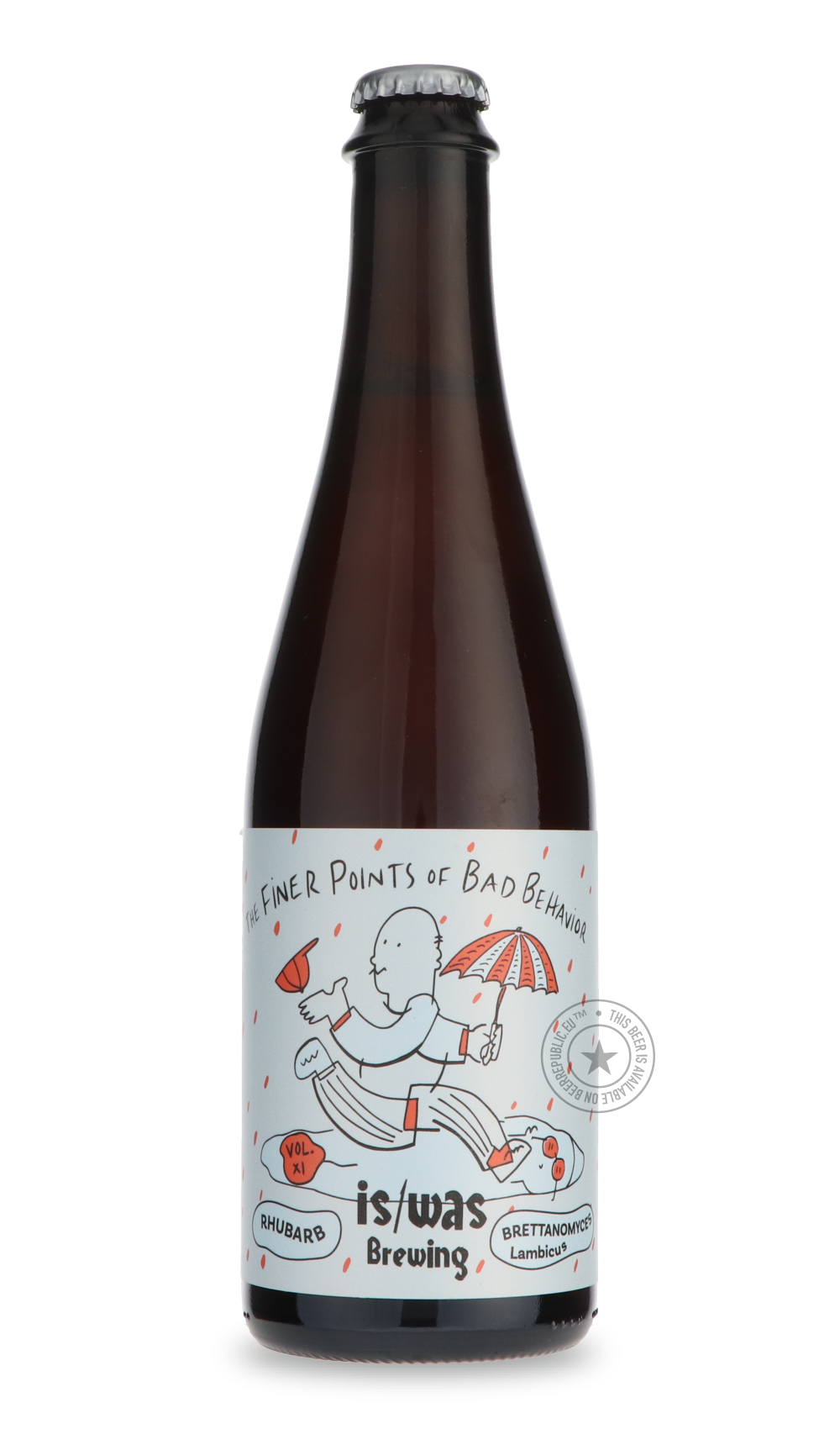 The Finer Points of Bad Behavior Volume XI: Rhubarb by is/was, beer label