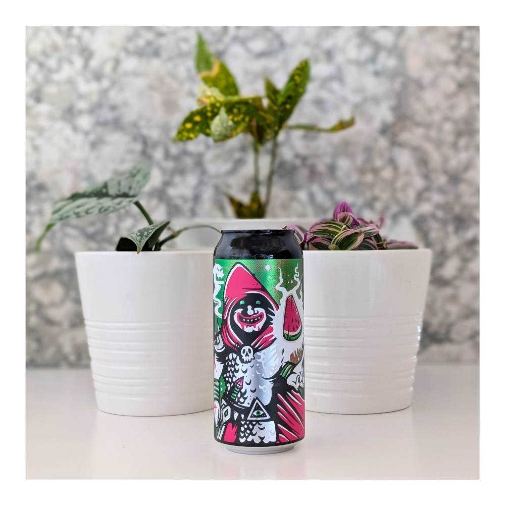 Warlock Watermelon Sour by New Level Brewing, beer label