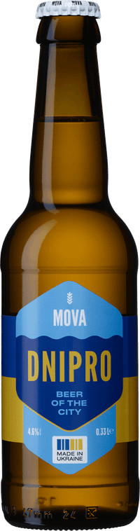 Mova Dnipro by Mova and Co LLC, beer label