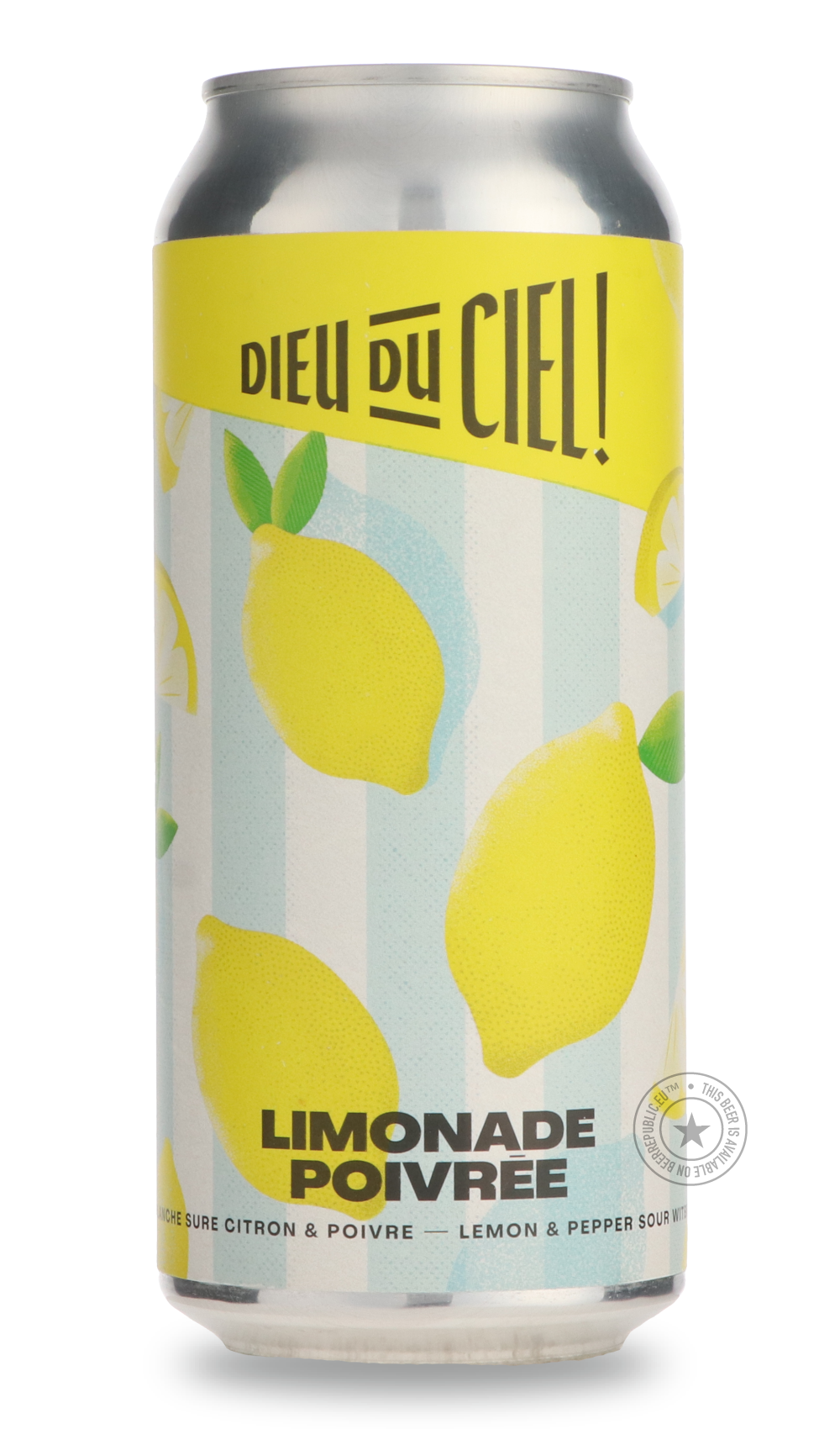Limonade Poivrée by Dieu du Ciel!, beer label