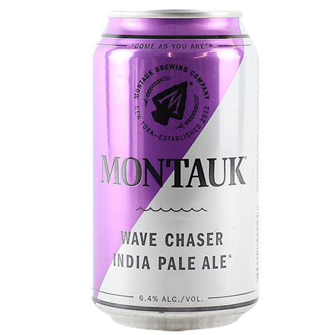 Montauk Wave Chaser IPA by Montauk Brewing Co, beer label