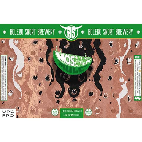 Bolero Snort Moscow Mule by Bolero Snort Brewery, beer label