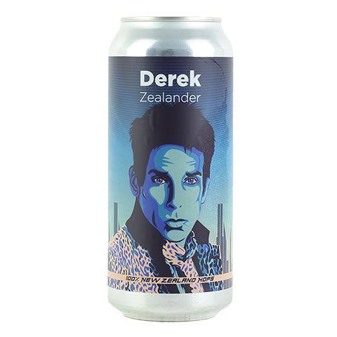 Mason Ale Works Derek Zealander Hazy IPA by Mason Aleworks, beer label