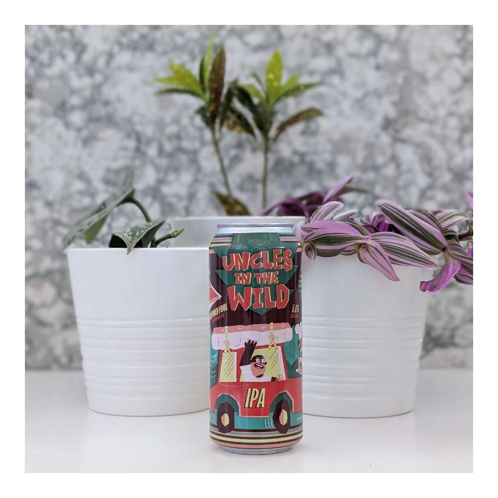 Uncles In The Wild West Coast IPA by Refined Fool Brewing Company, beer label