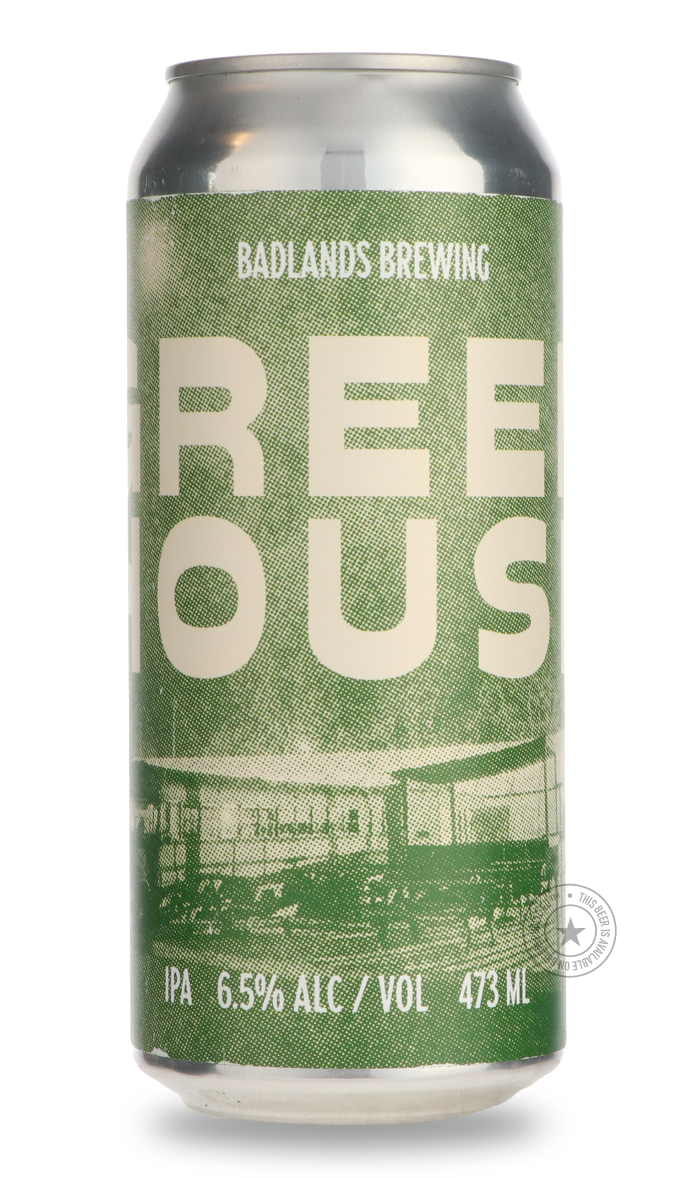 Greenhouse by Badlands Brewery, beer label