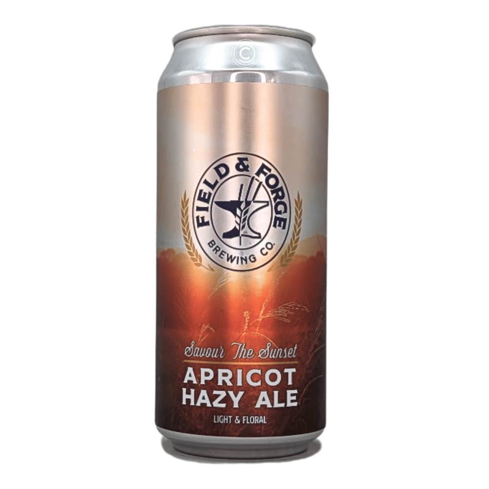 Savour the Sunset Apricot Ale by Field & Forge Brewing Co., beer label