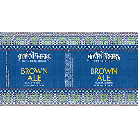 Minhas English Brown Ale by Minhas Craft Brewery, beer label