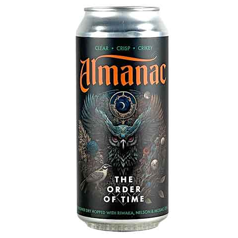 Almanac Order Of The Time Pilsner by Almanac Beer Company, beer label