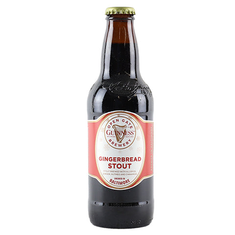 Guinness Gingerbread Stout by Guinness, beer label