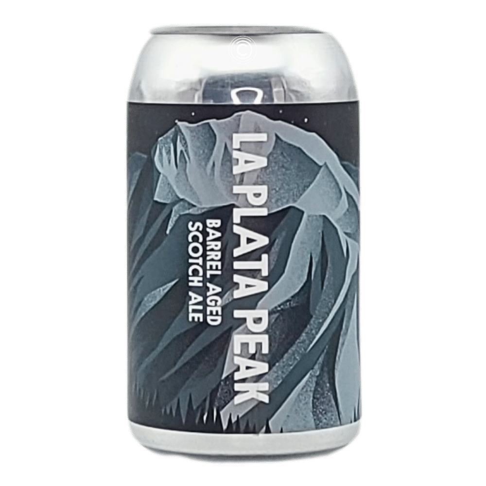 La Plata Peak Scotch Ale by Born Brewing Co., beer label