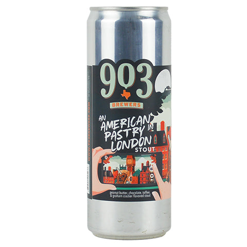 903 An American Pastry In London Stout by 903 Brewers, beer label