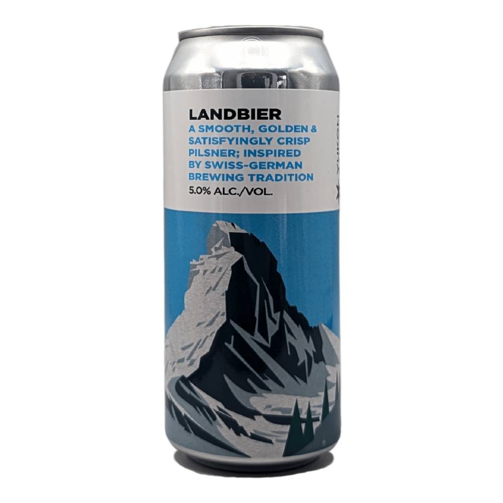 Landbier Pilsner by Yukon Brewing, beer label