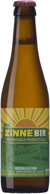 Zinnebir by Brasserie de la Senne, beer label