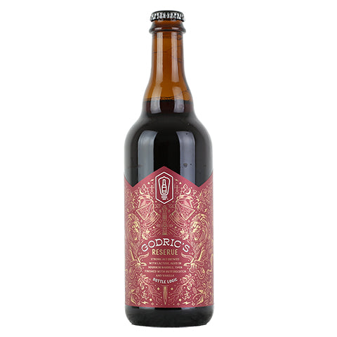 Bottle Logic Godric's Reserve Strong Ale by Bottle Logic Brewing, beer label