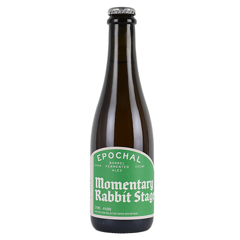 Epochal Momentary Rabbit Stage Pale Ale by Epochal Barrel Fermented Ales, beer label