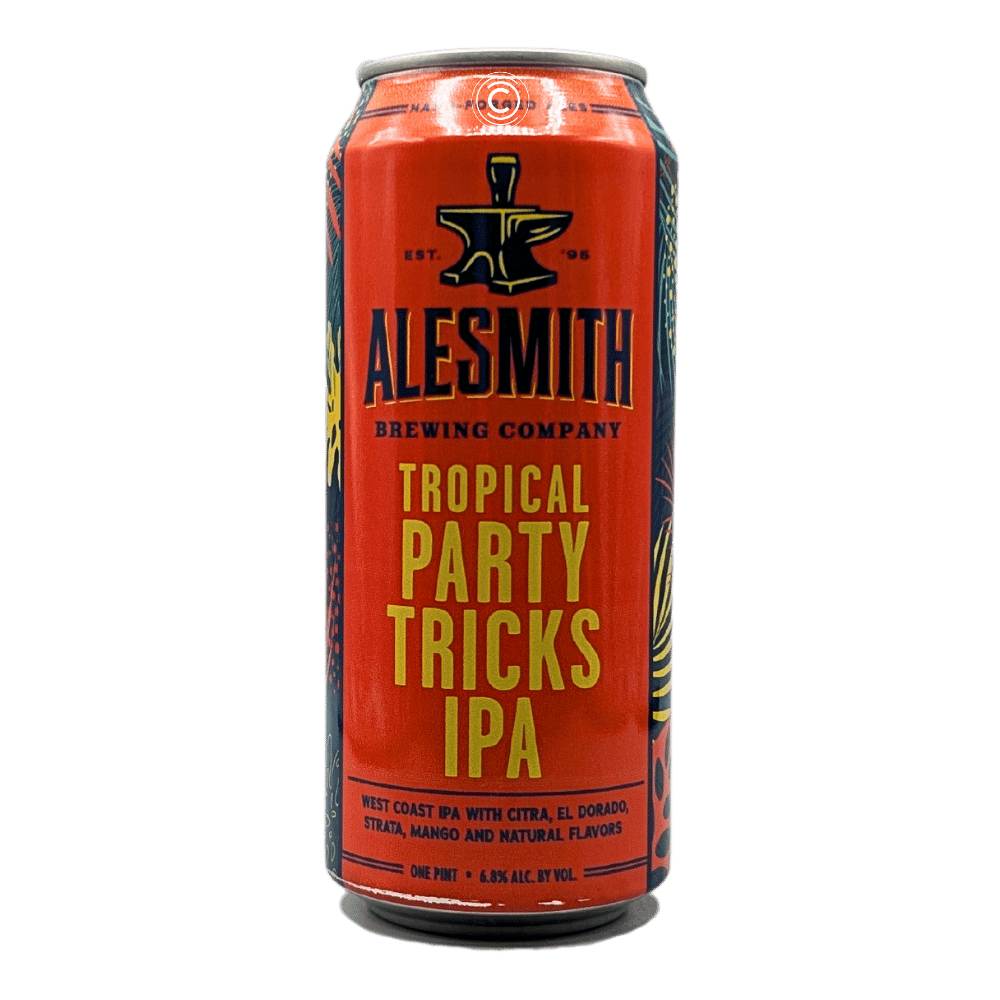 Tropical Party Tricks IPA by AleSmith Brewing Co, beer label