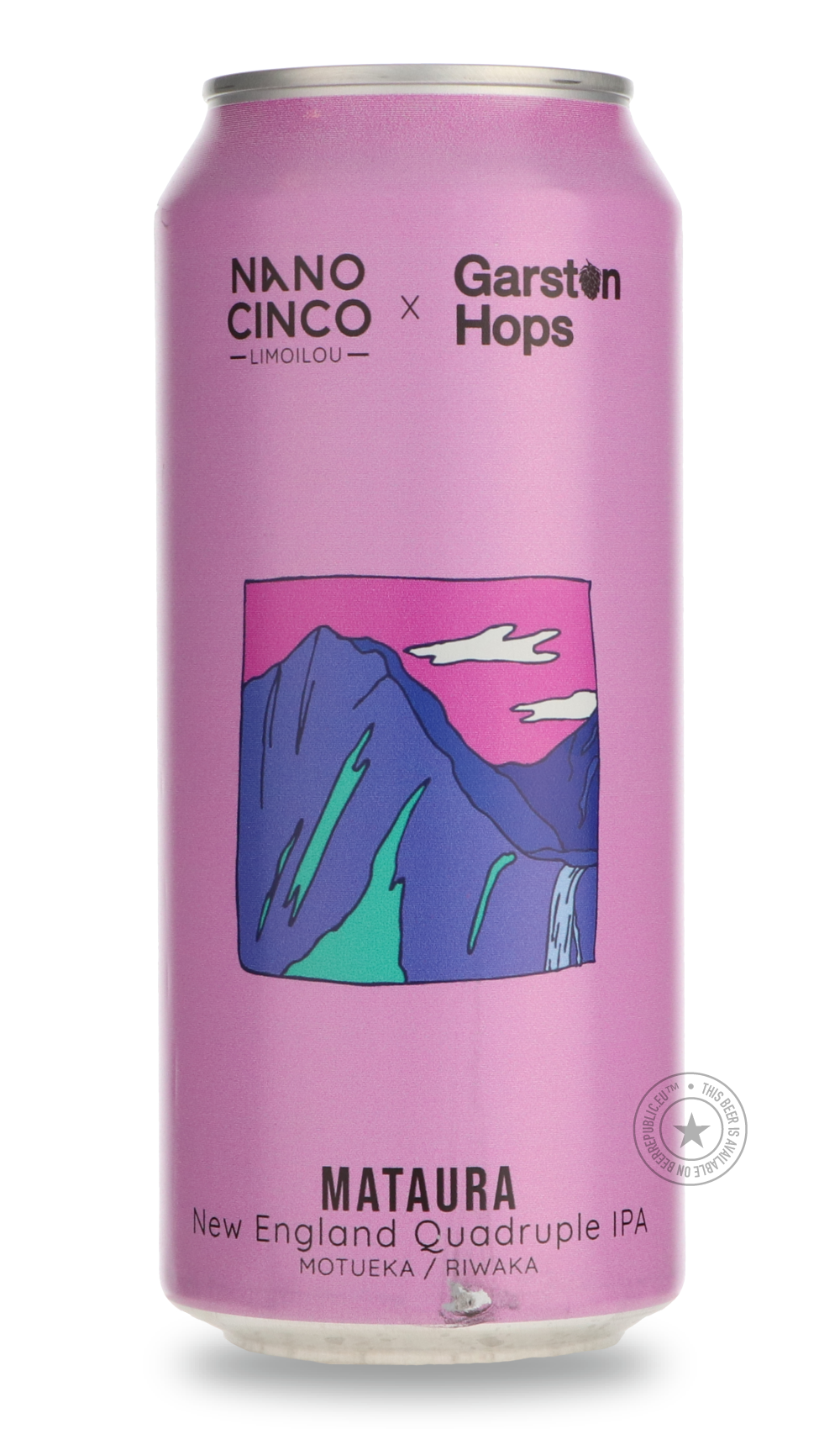 Mataura by Nano Cinco, beer label