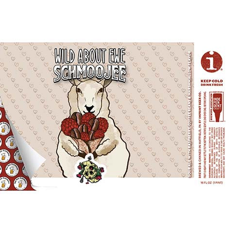 Imprint Wild About Ewe Schmoojee Sour Ale by Imprint Beer Company, beer label