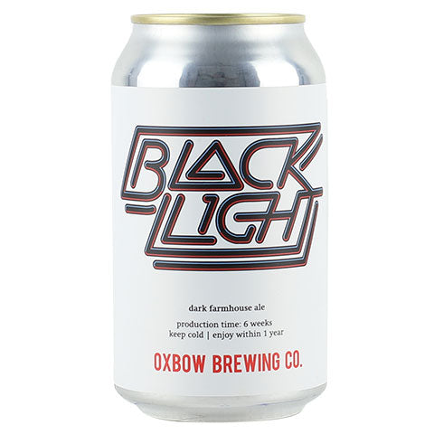 Oxbow Blacklight Sour by Oxbow Brewing Co, beer label