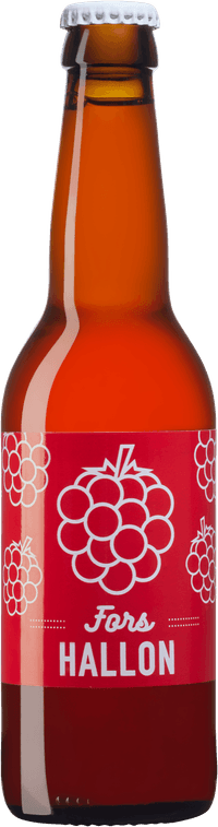 Hallon by Fors Bryggeri, beer label