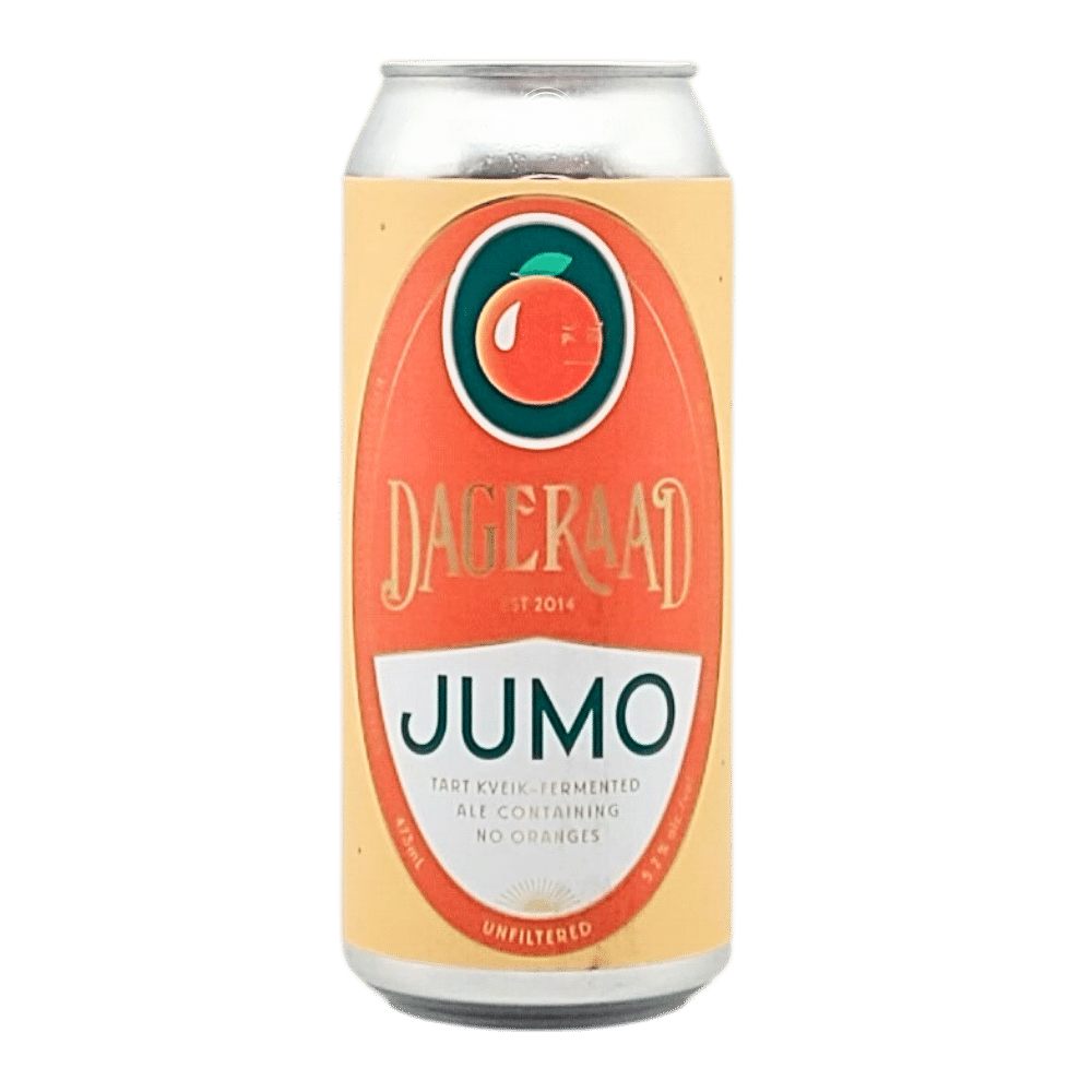 Jumo Saison by Dageraad Brewing, beer label