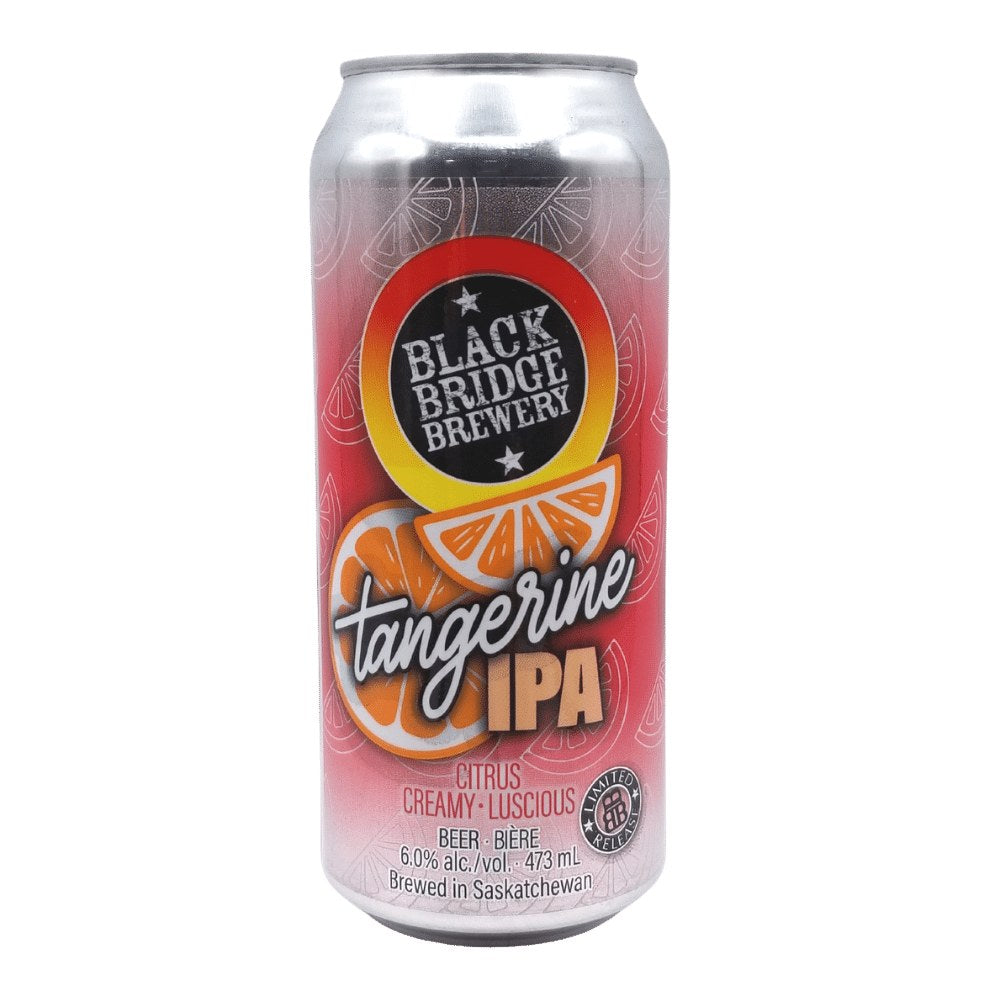 Tangerine Milkshake IPA by Black Bridge Brewery, beer label