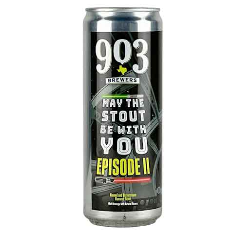 903 May the Stout Be With You Episode II Stout by 903 Brewers, beer label