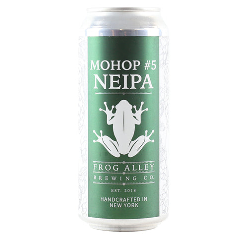 Frog Alley Mohop #5 NEIPA by Frog Alley Brewing, beer label