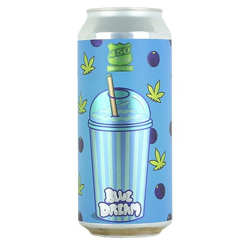 450 North Blue Dream Slushy XL Sour Ale by 450 North Brewing Company, beer label