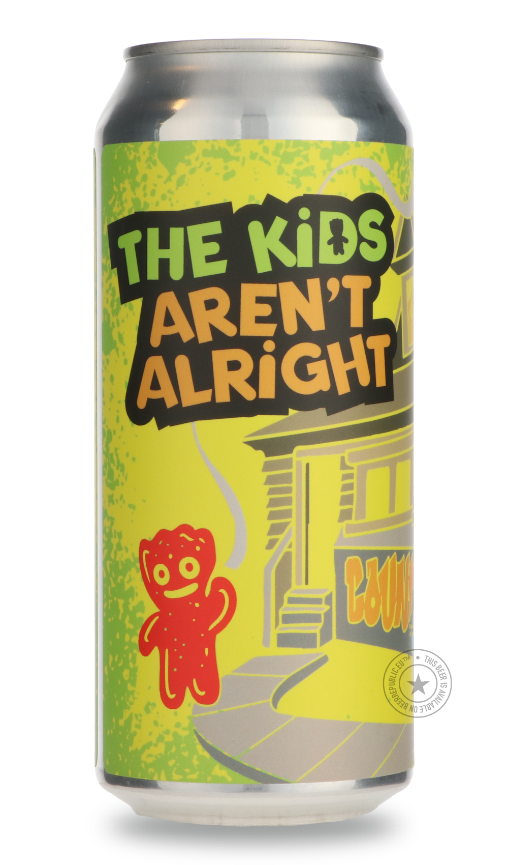 The Kids Aren't Alright by Counterpart, beer label
