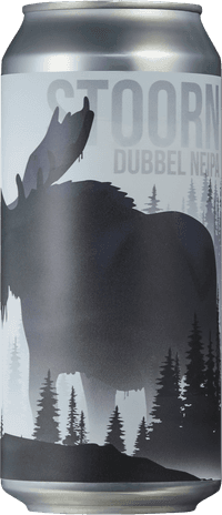 Stoorn Dubbel NEIPA by Bryggverket, beer label